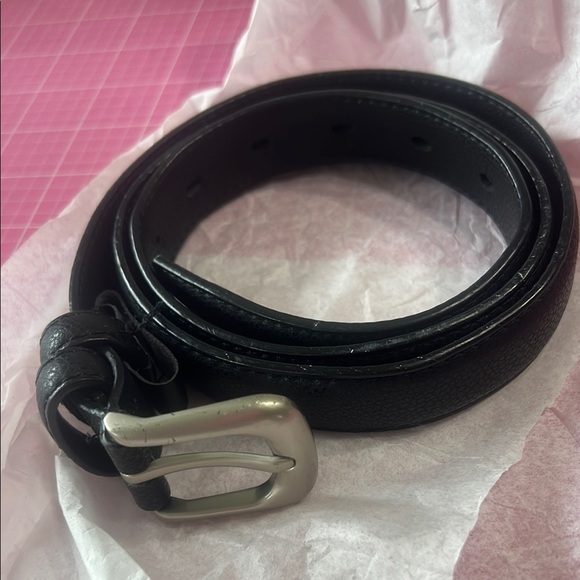 Black Belt with Metal Hardware - Picture 10 of 11